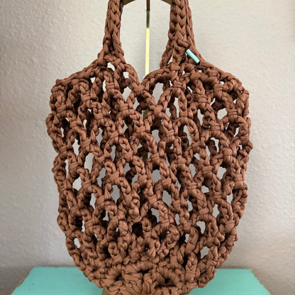 Handmade Chunky Knit Market Bag