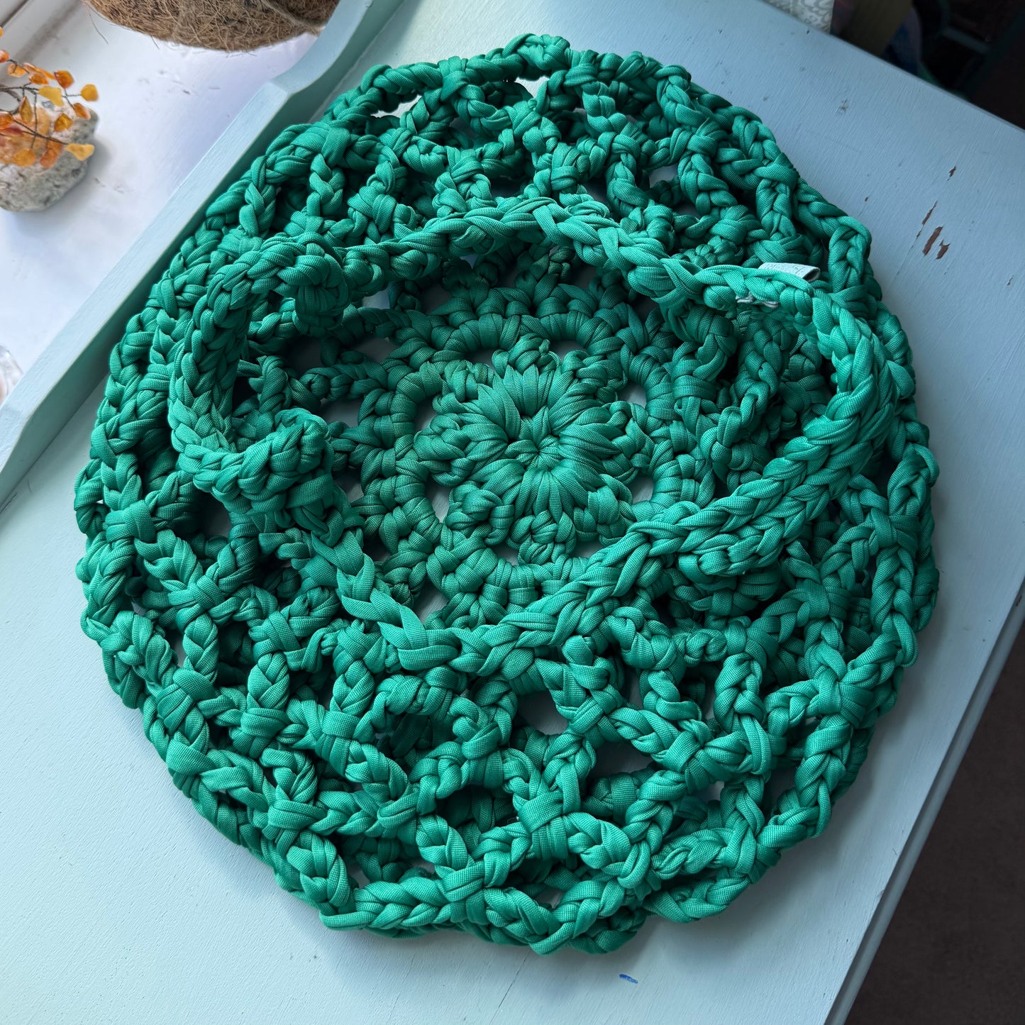 Handmade Chunky Knit Market Bag