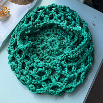 Handmade Chunky Knit Market Bag