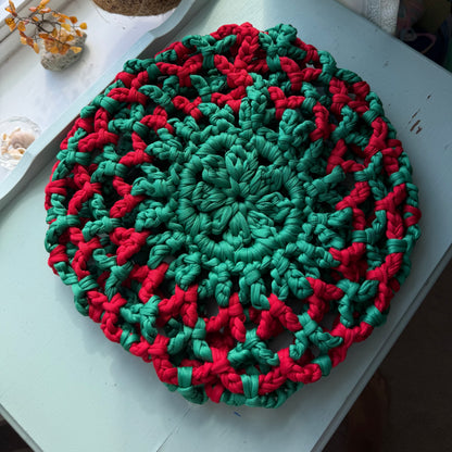 Handmade Chunky Knit Market Bag