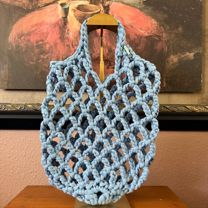 Handmade Chunky Knit Market Bag
