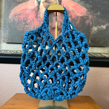 Handmade Chunky Knit Market Bag