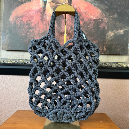 Handmade Chunky Knit Market Bag